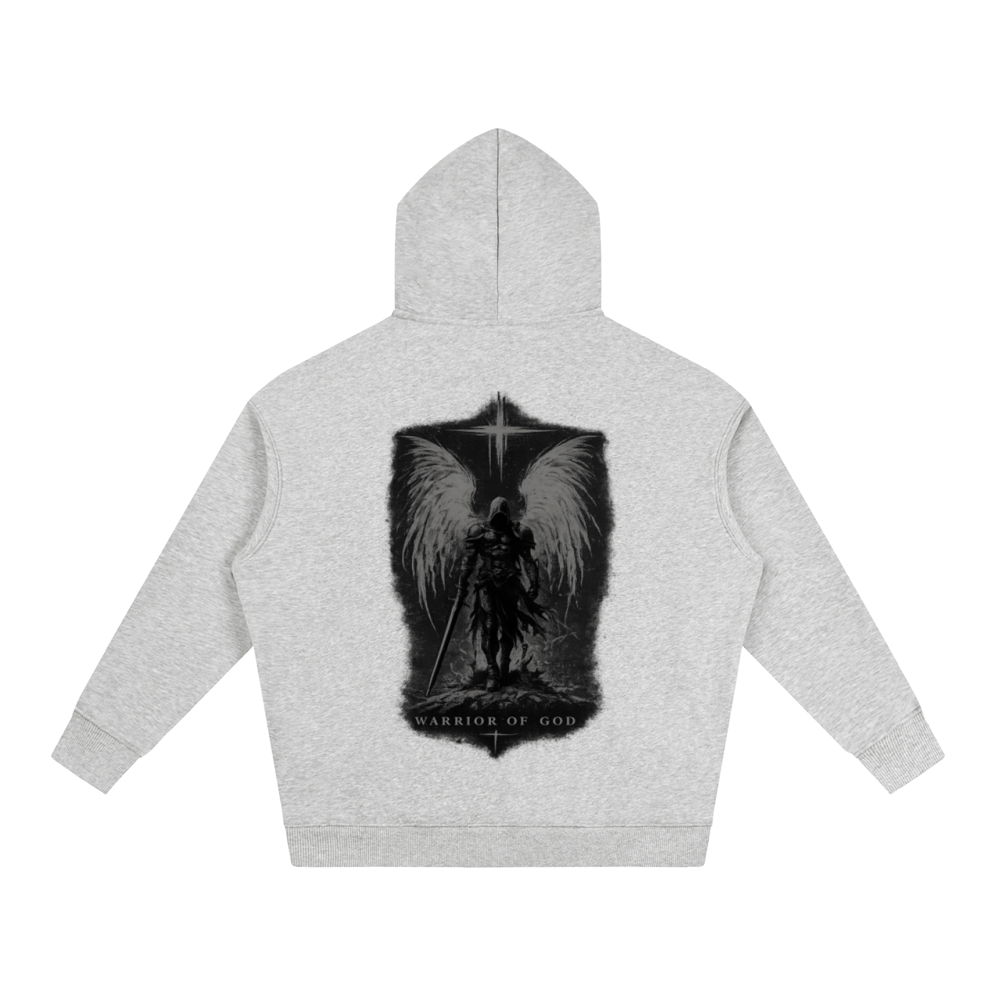 Warrior Oversize Fleeced Hoodie