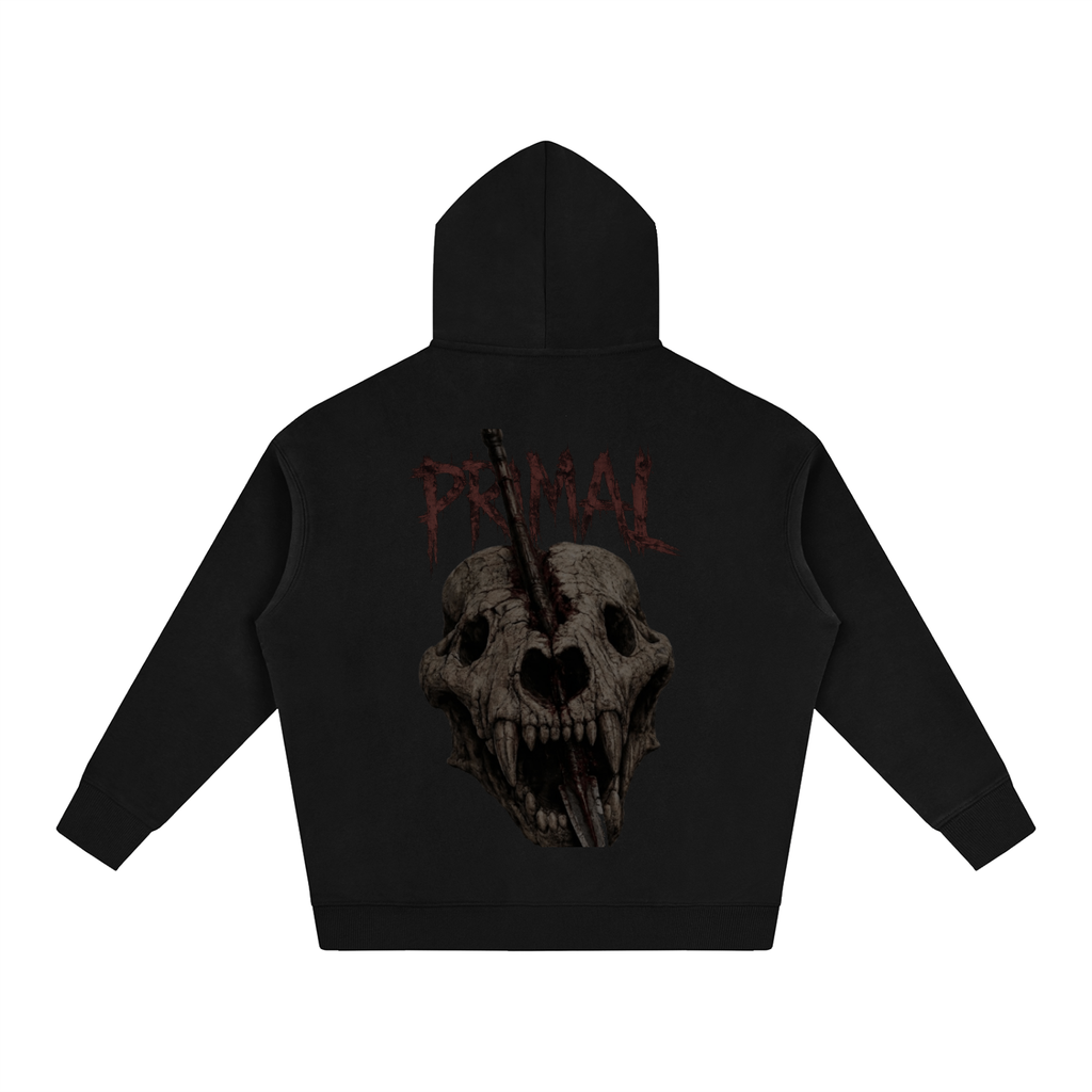 Primal Oversize Fleeced Hoodie