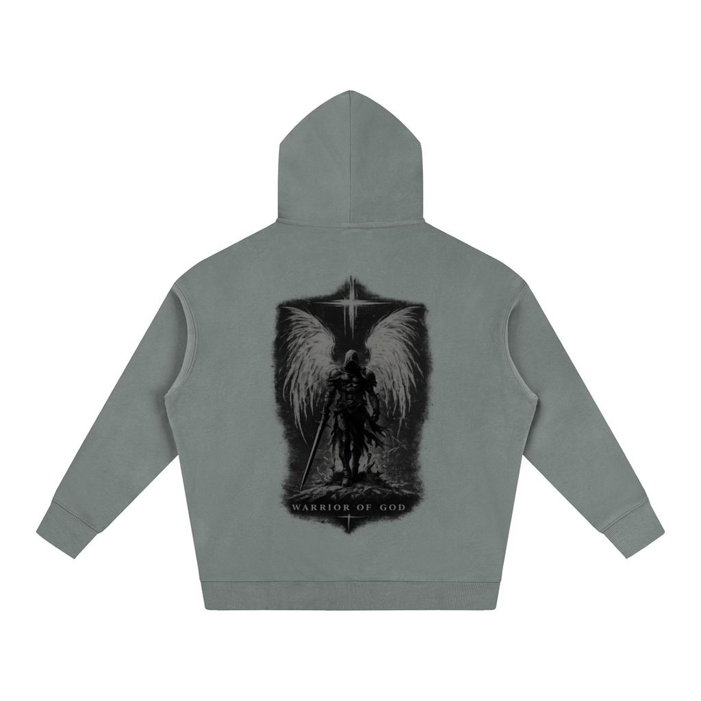 Warrior Oversize Fleeced Hoodie