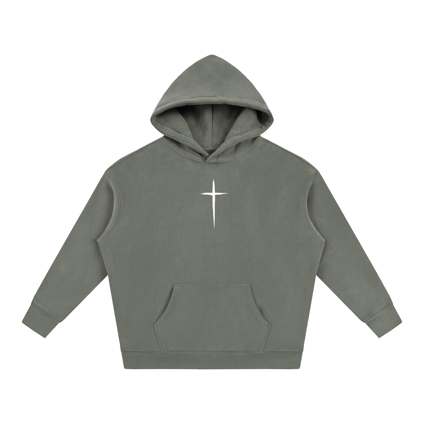 Warrior Oversize Fleeced Hoodie