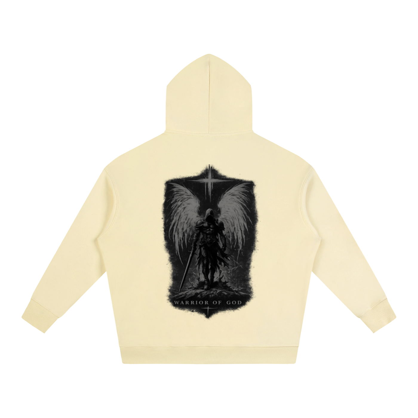 Warrior Oversize Fleeced Hoodie