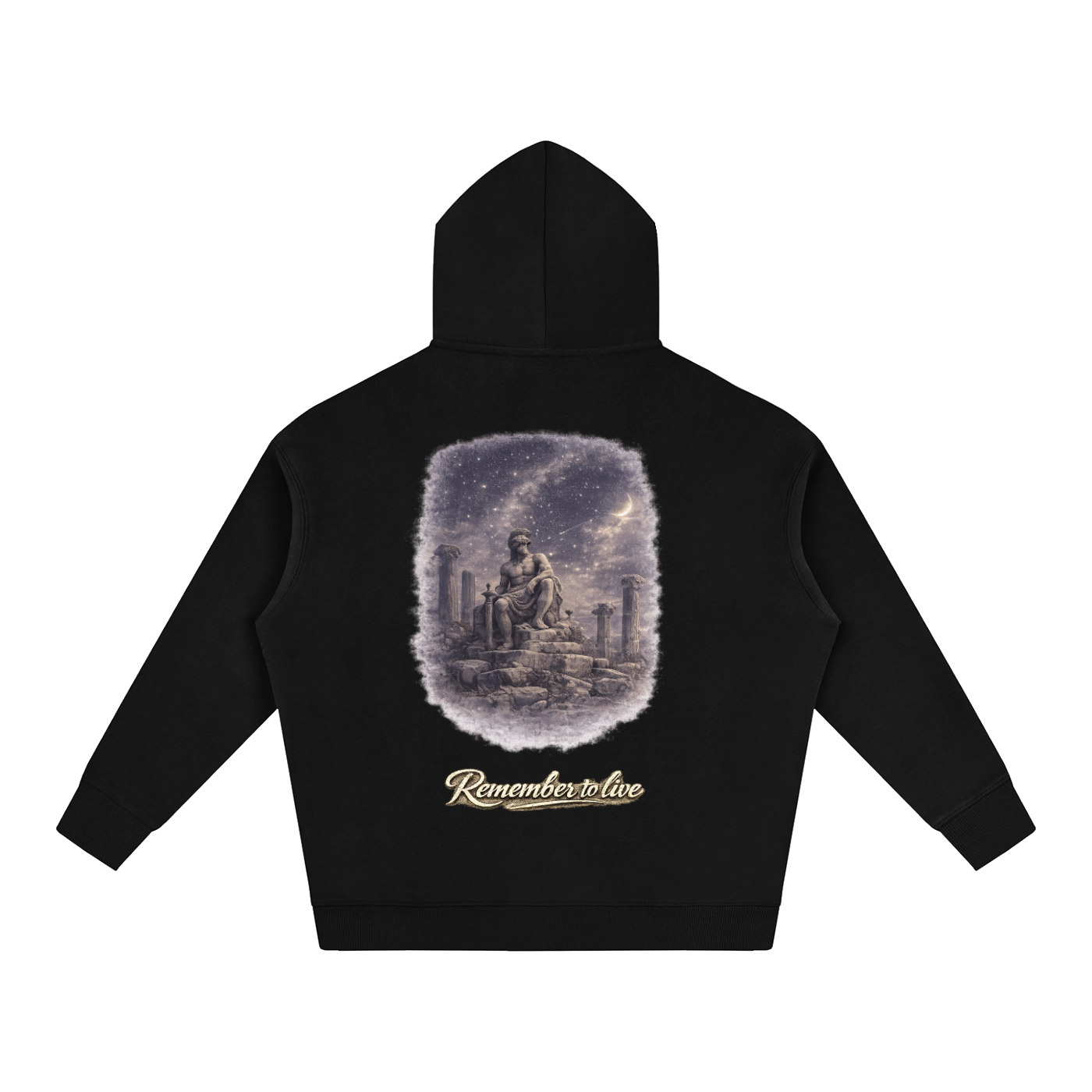 Memento vivere Oversize Fleeced Hoodie