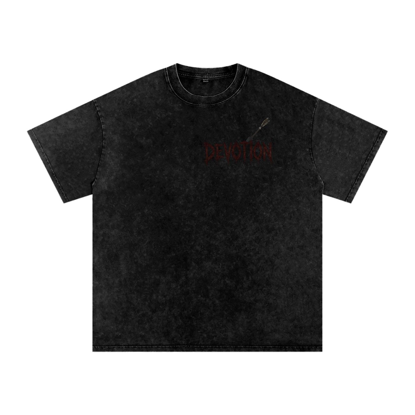 Primal Snow Washed Oversized Cotton T-Shirt