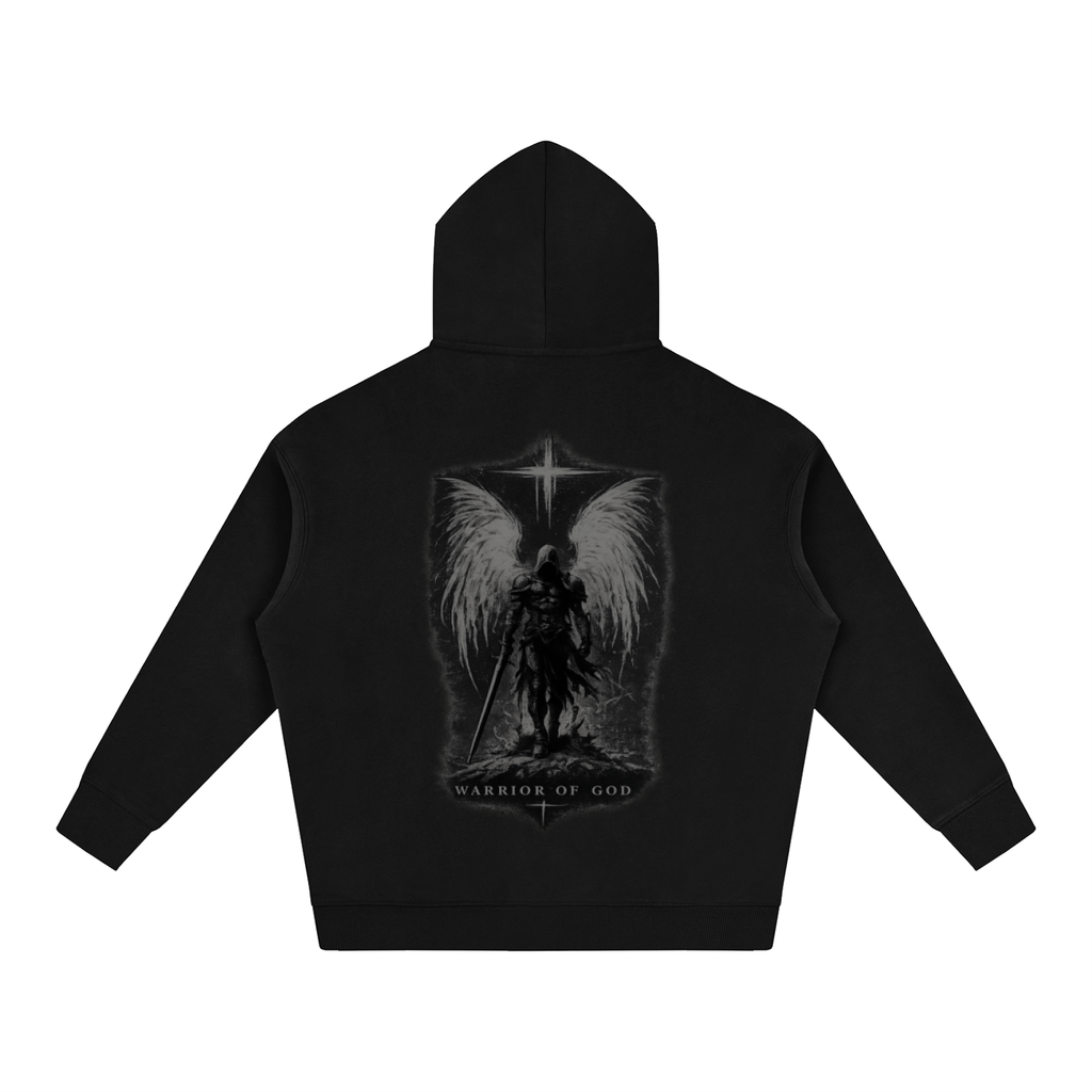 Warrior Oversize Fleeced Hoodie