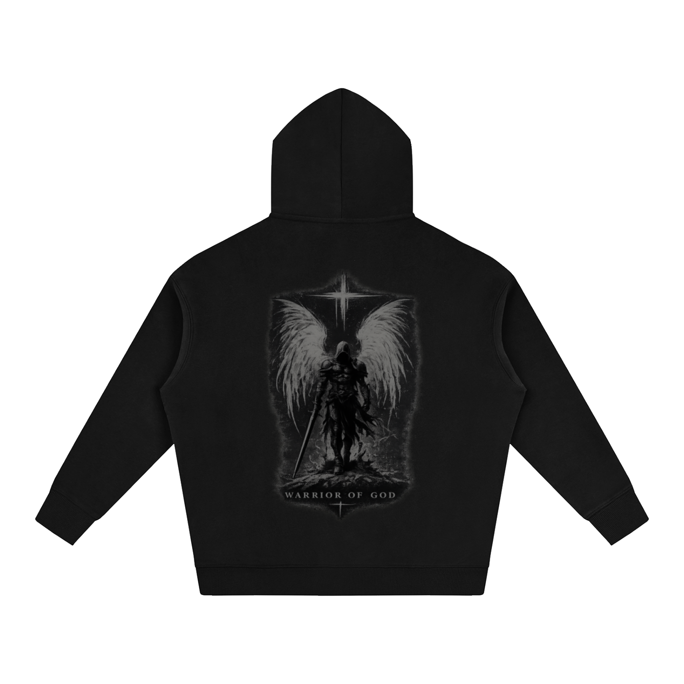 Warrior Oversize Fleeced Hoodie