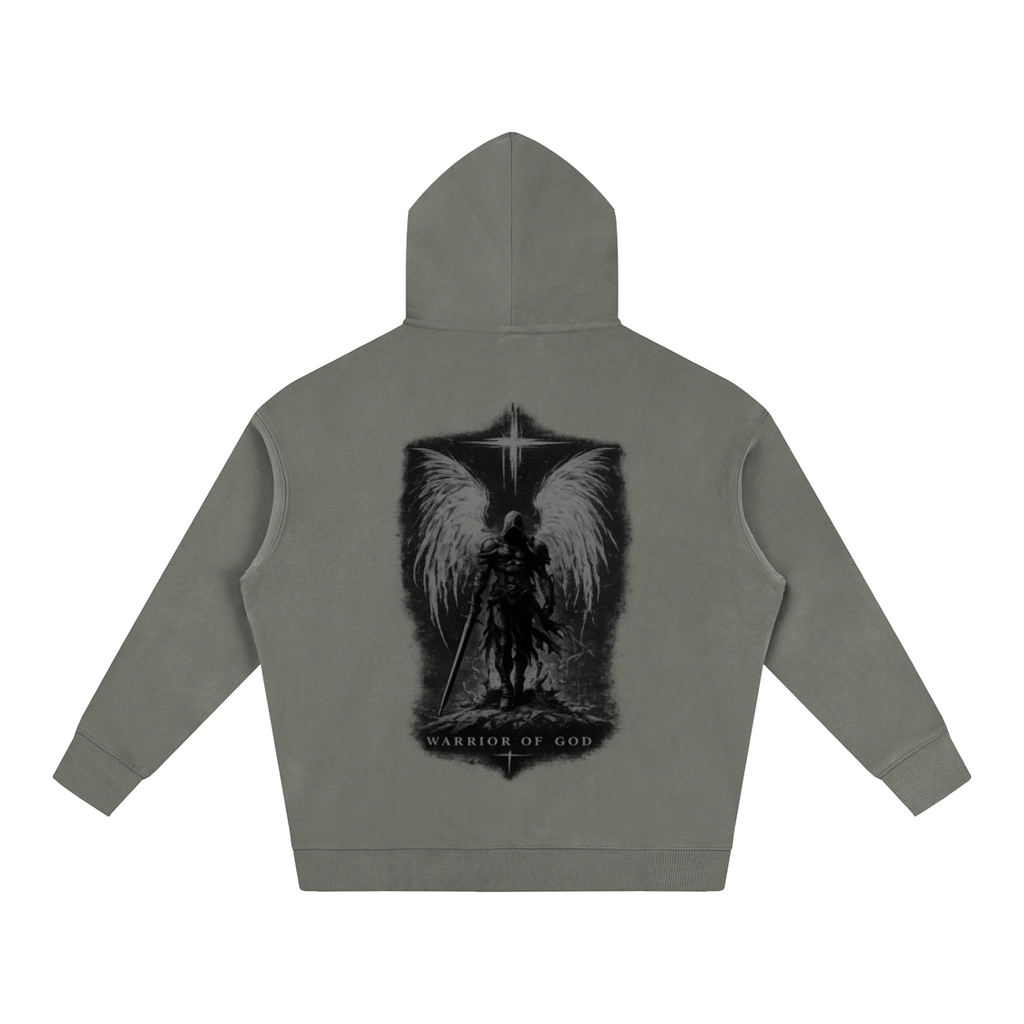Warrior Oversize Fleeced Hoodie